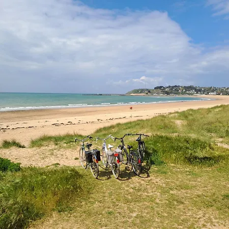 Les Goelettes A 250 M De La Plage Barneville-Carteret Exterior photo